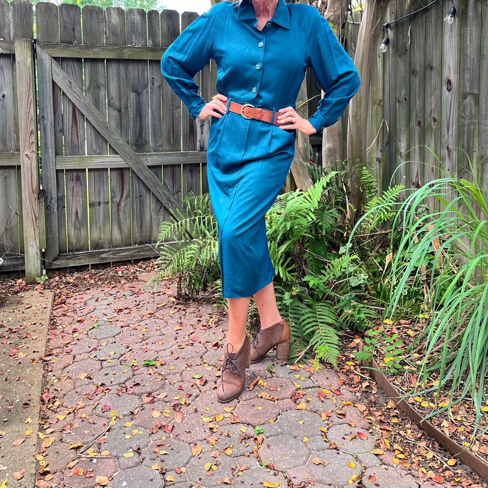 Talbots long sleeve dress